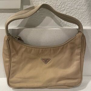 Authentic Vintage Prada Nylon Shoulder Bag Purse